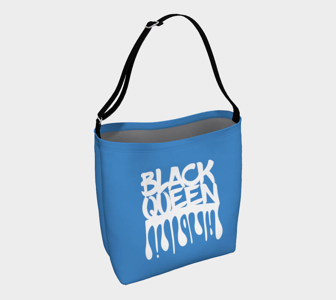 Black Queen - Persian Blue Day Tote