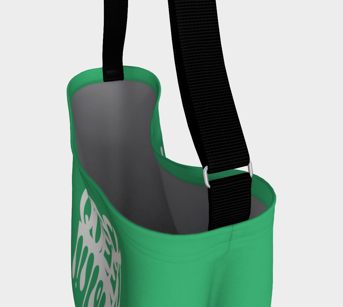 Black Queen - Green Day Tote Inside