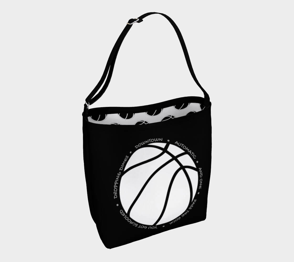 Hoop it Up Trash Talk - Sienna Day Tote