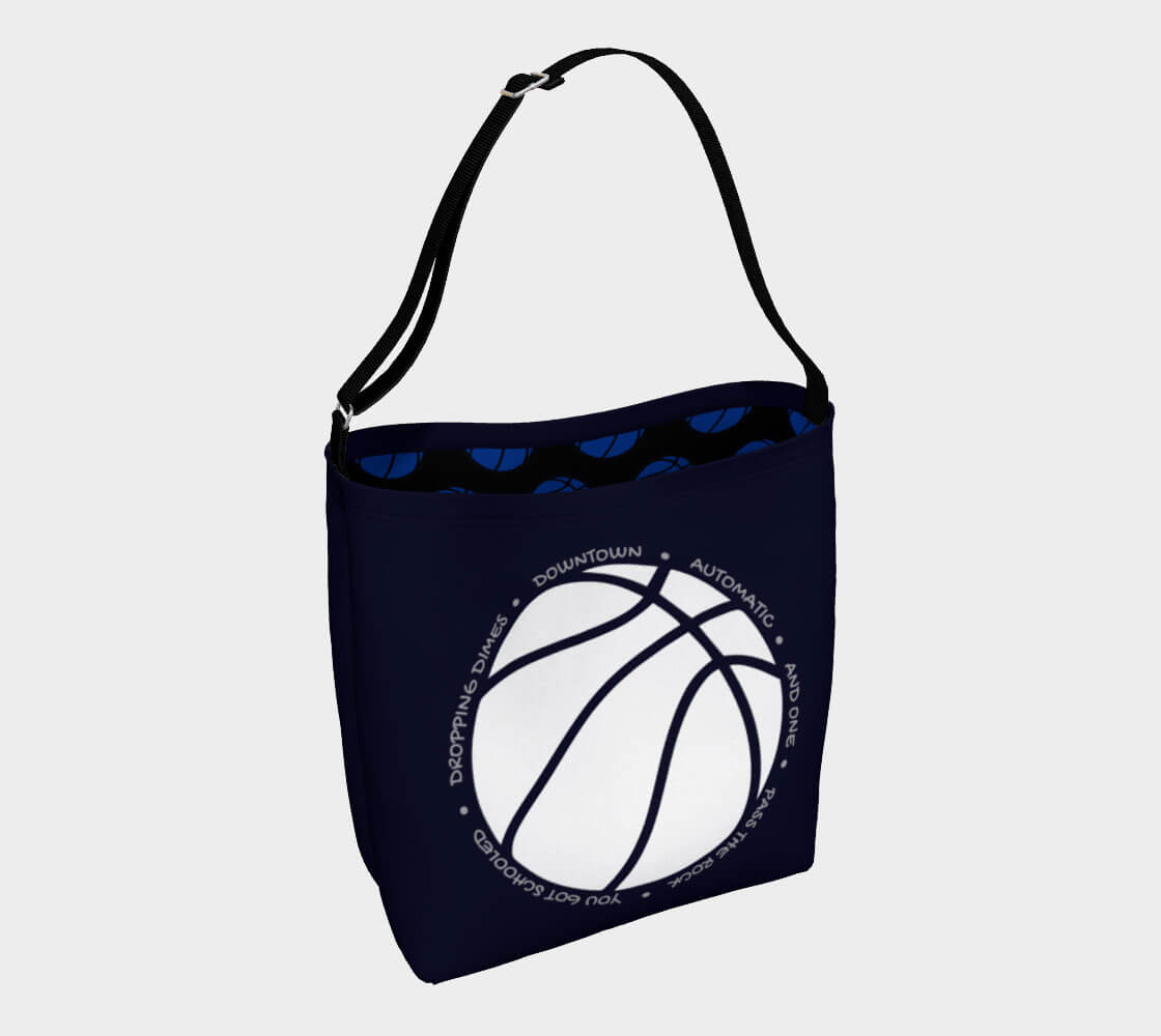 Hoop it Up Trash Talk - Sienna Day Tote