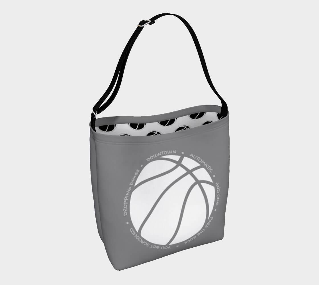 Hoop it Up Trash Talk - Sienna Day Tote