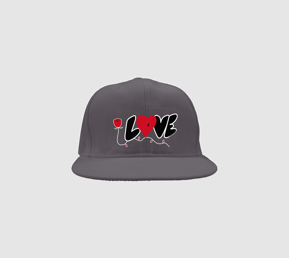 Love Snapback Cap Zoomed