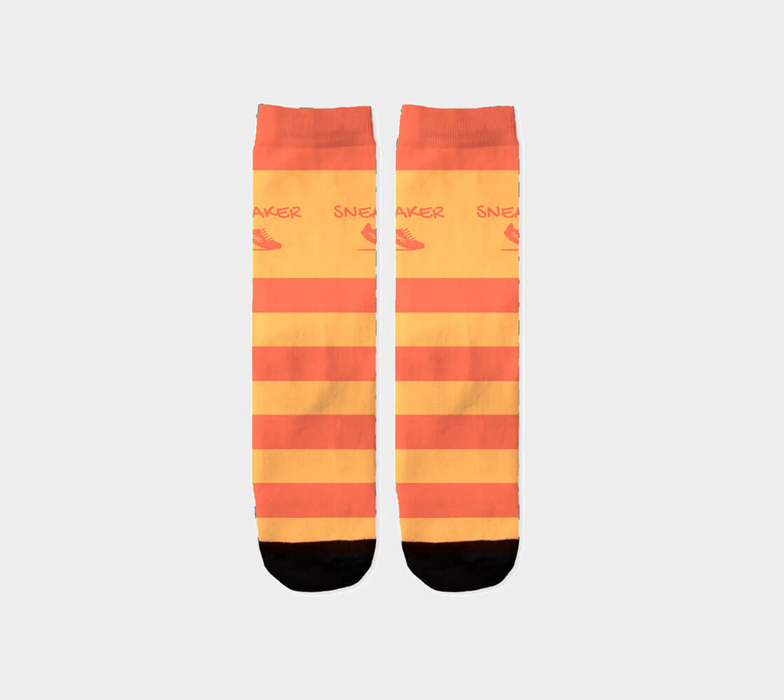 Sneakerhead v2 Socks Zoomed