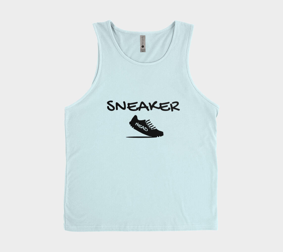 Sneakerhead v2 - Ice Blue Tank Top.