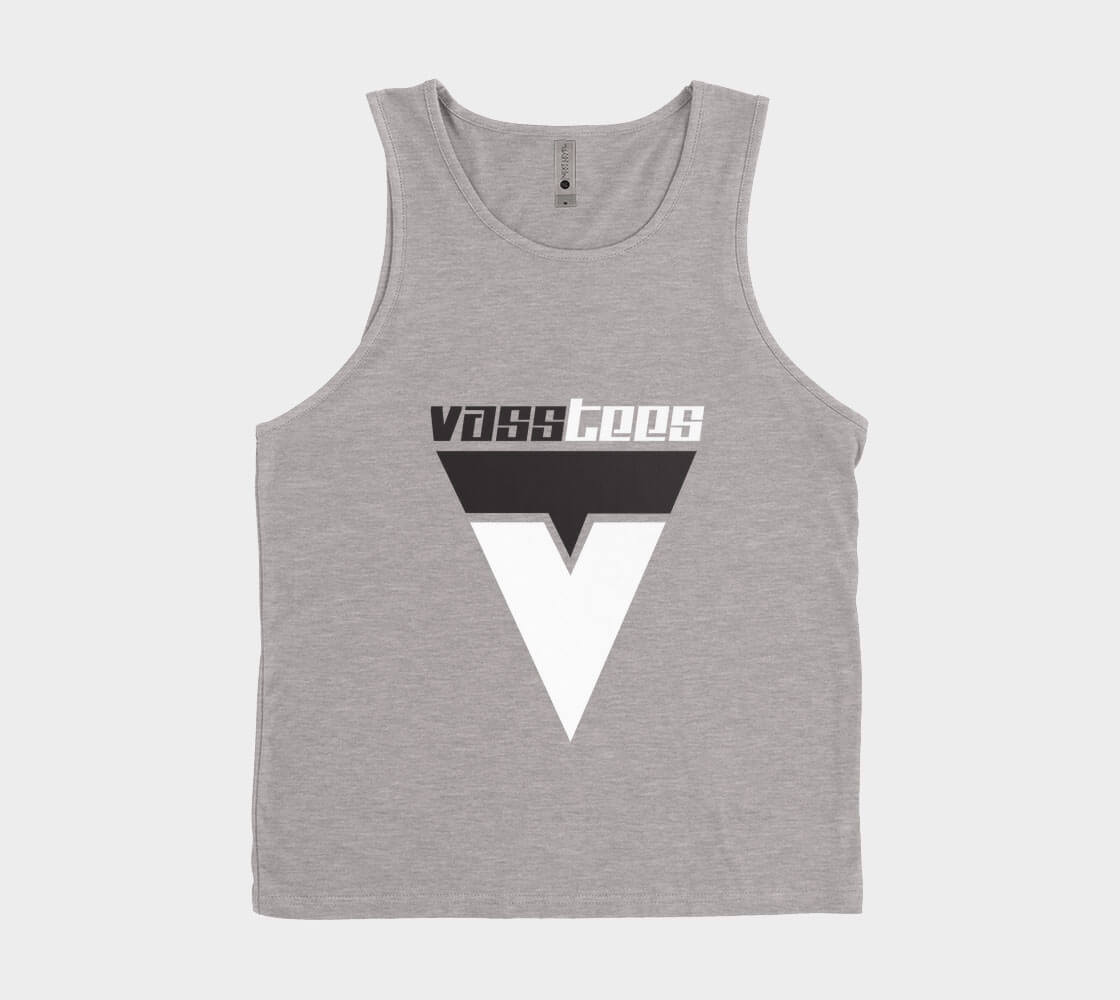 VassTee Classic v1 - Dark Heather Tank Top.