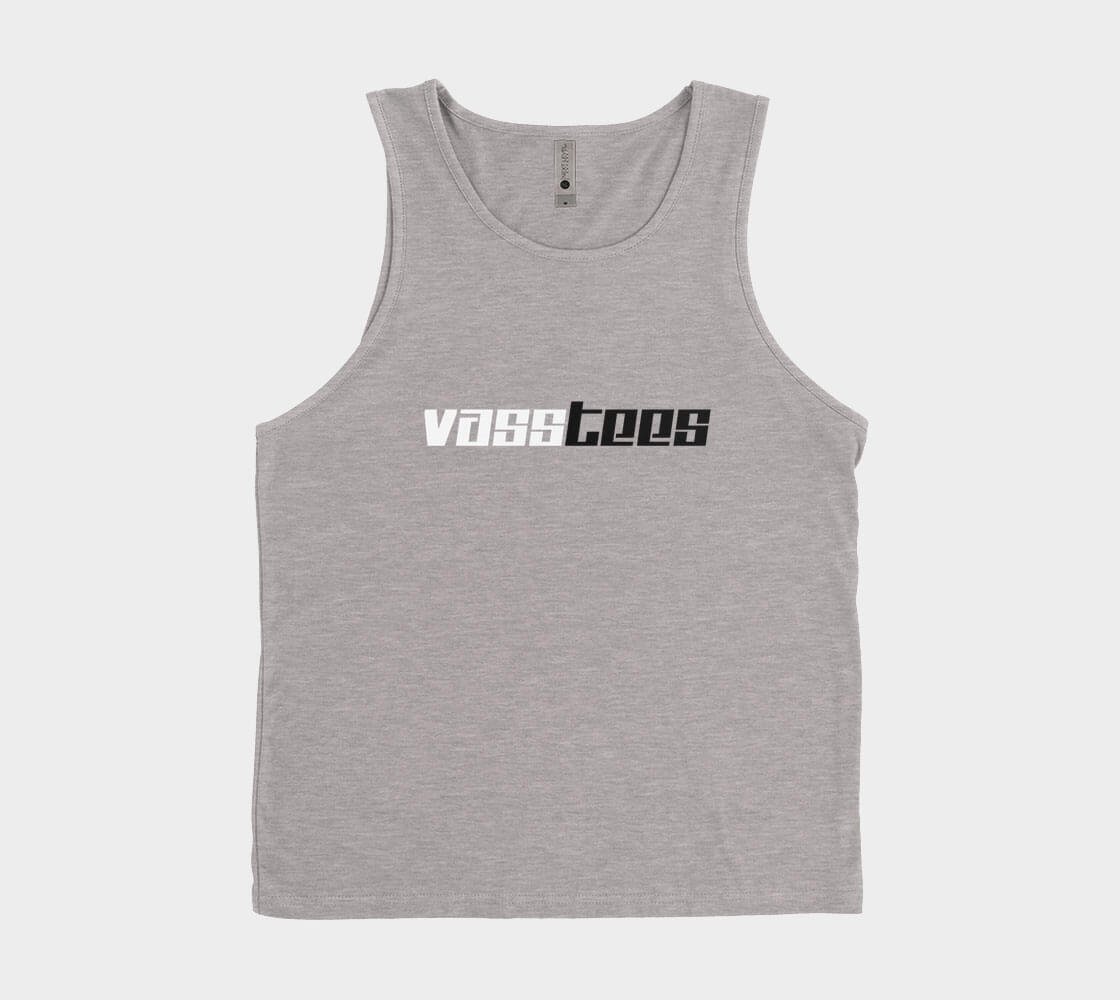 VassTee Classic v2 - Dark Heather Tank Top.