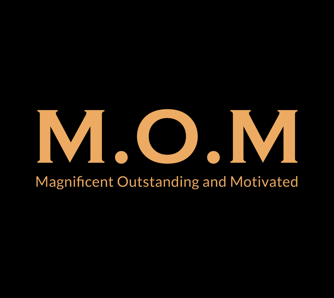 M.O.M (Magnificent Outstanding and Motivated) T-Shirt Zoomed