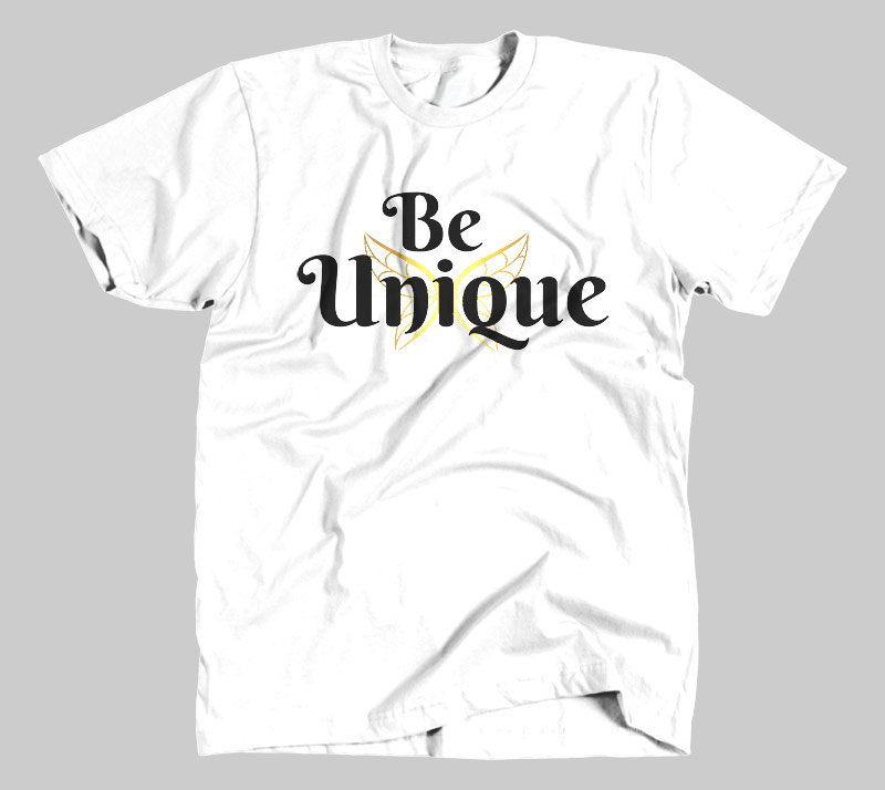 Be Unique - White tee