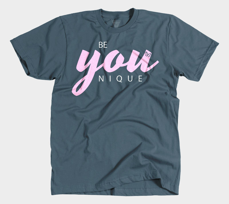 Be You Nique - Indigo tee