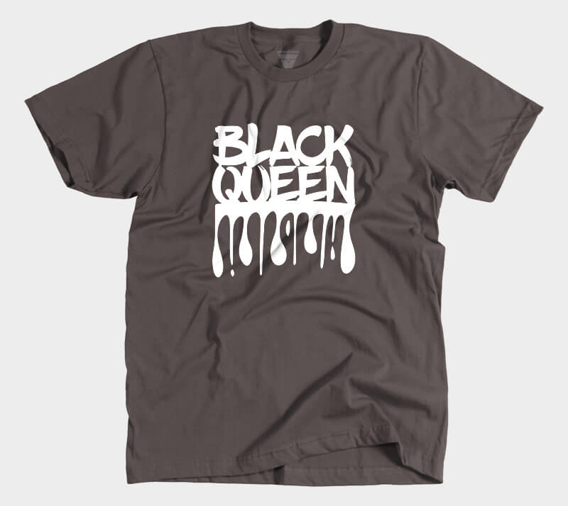 Black Queen - Chocolate tee