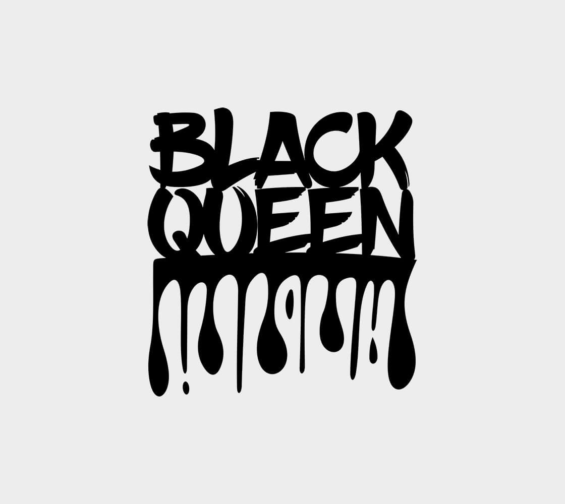 Black Queen T-Shirt Zoomed