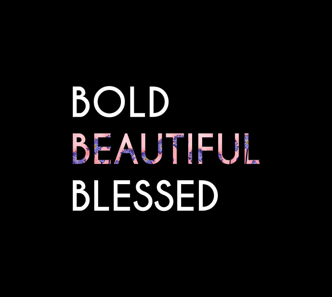 Bold Beautiful Blessed T-Shirt Zoomed