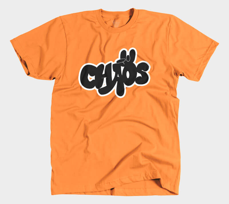 Chaos - Orange tee