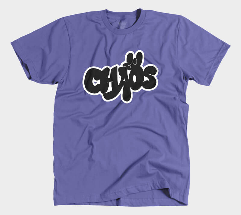 Chaos - Purple tee