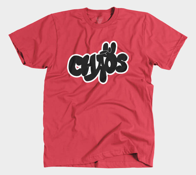 Chaos - Red tee