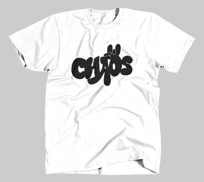 Chaos - White tee