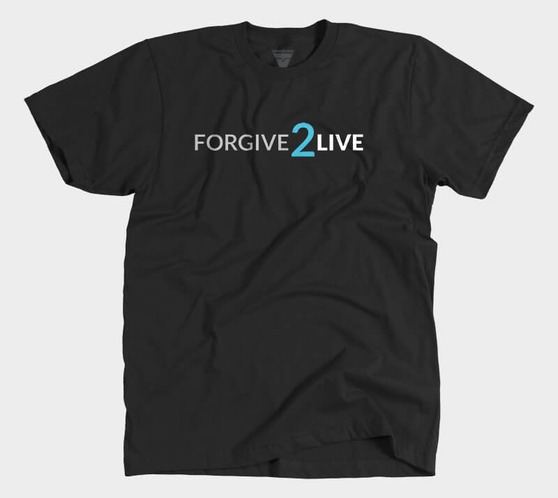 Forgive 2 Live - Black tee