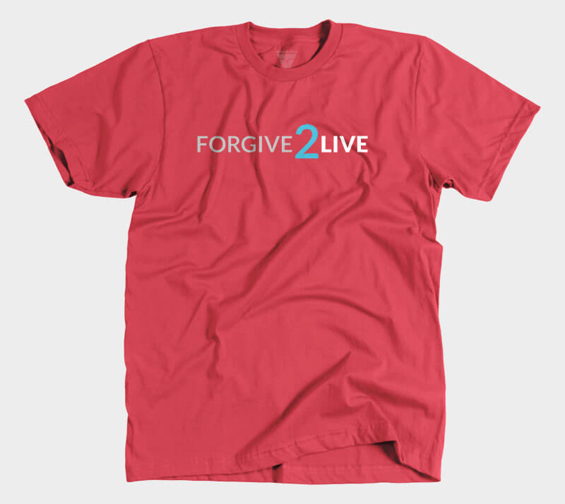 Forgive 2 Live - Red tee