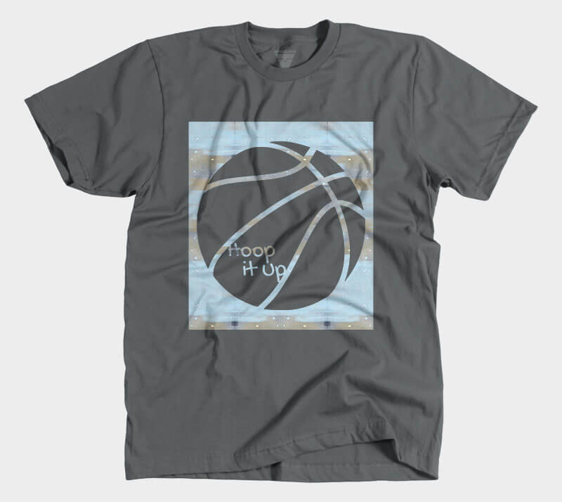 Hoop it Up Cam - Heavy Metal tee