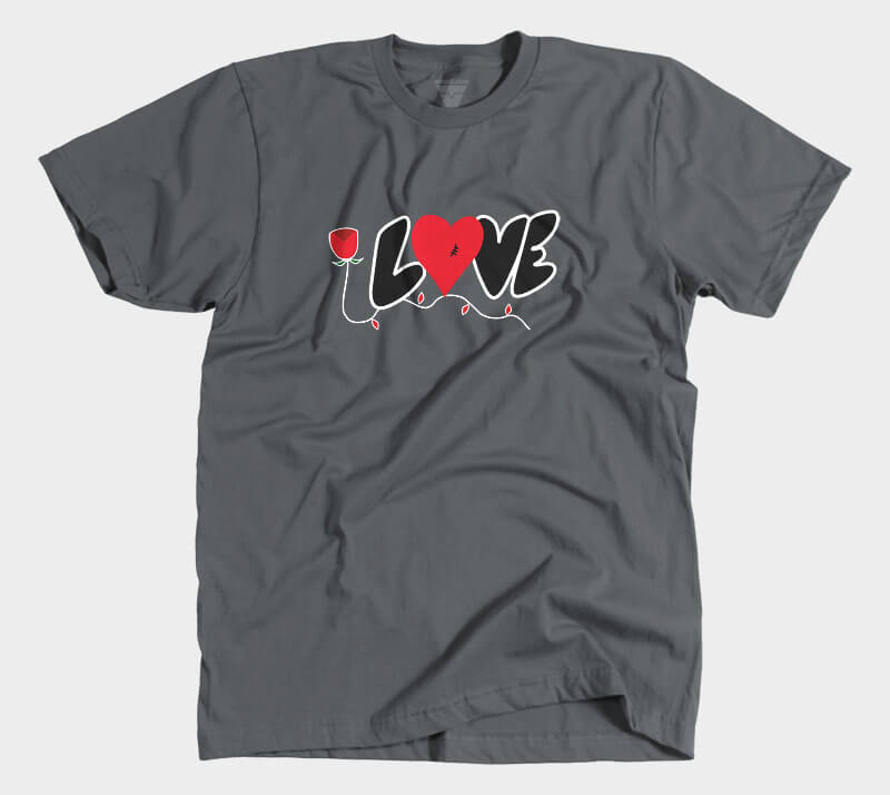 Love - Heavy Metal tee