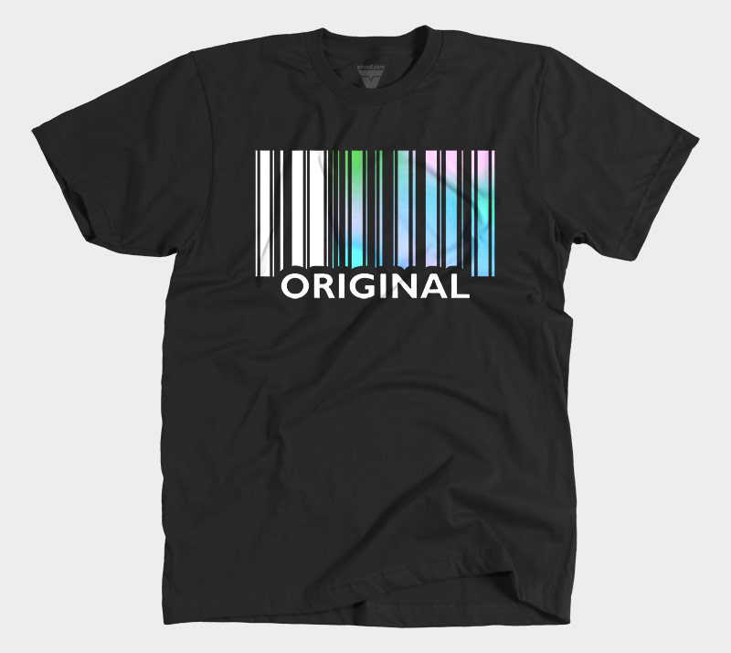 Original - Black/Cotton Candy tee