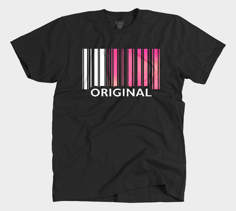 Original - Black/Pink tee