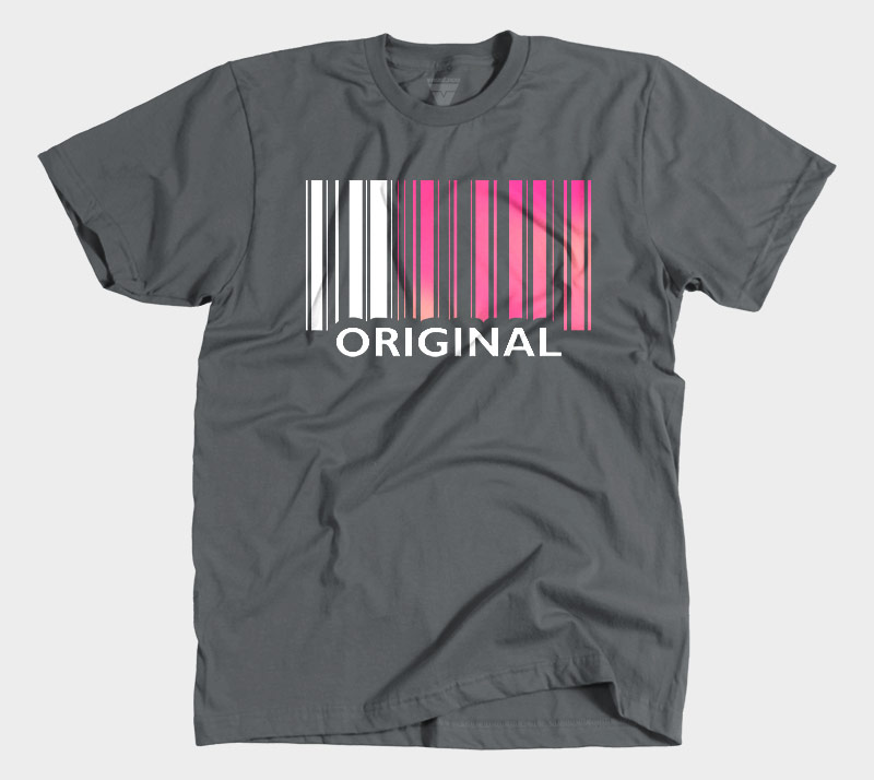 Original - Heavy Metal/Pink tee