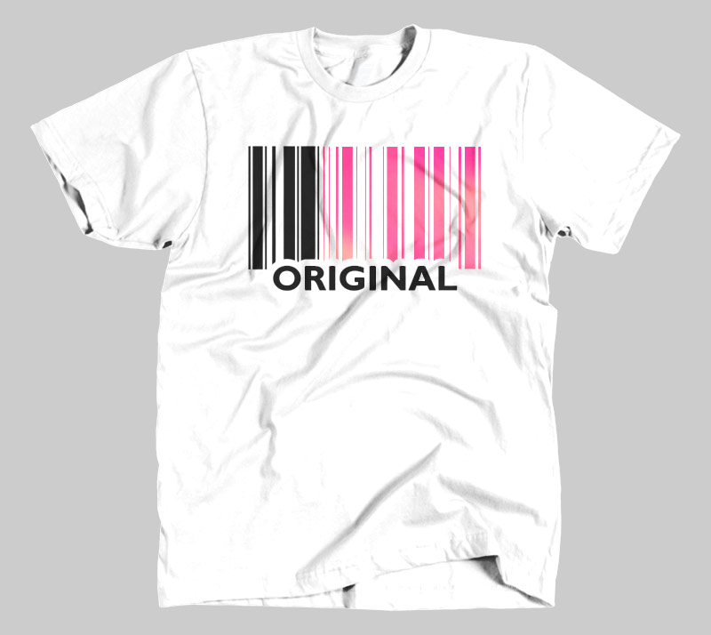 Original - White/Pink tee