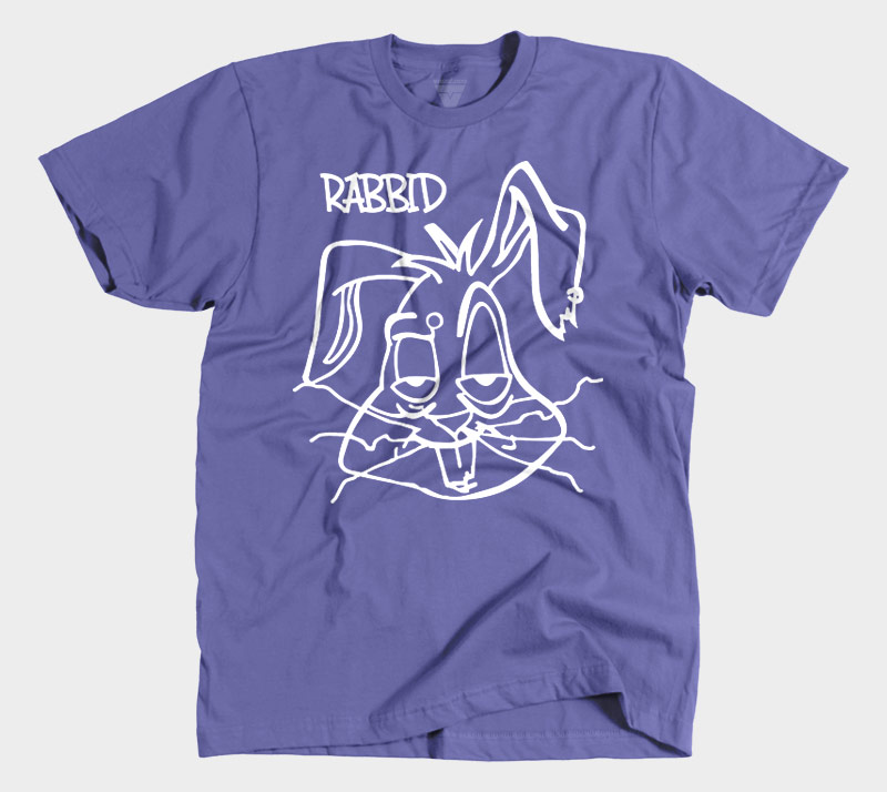 Rabbid - Purple tee