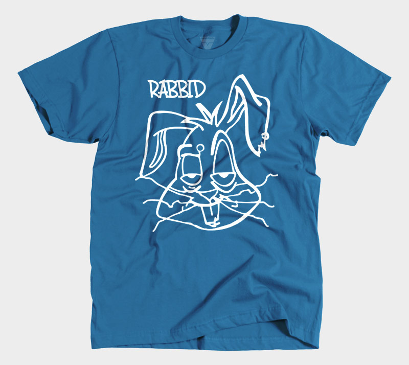 Rabbid - Royal Blue tee