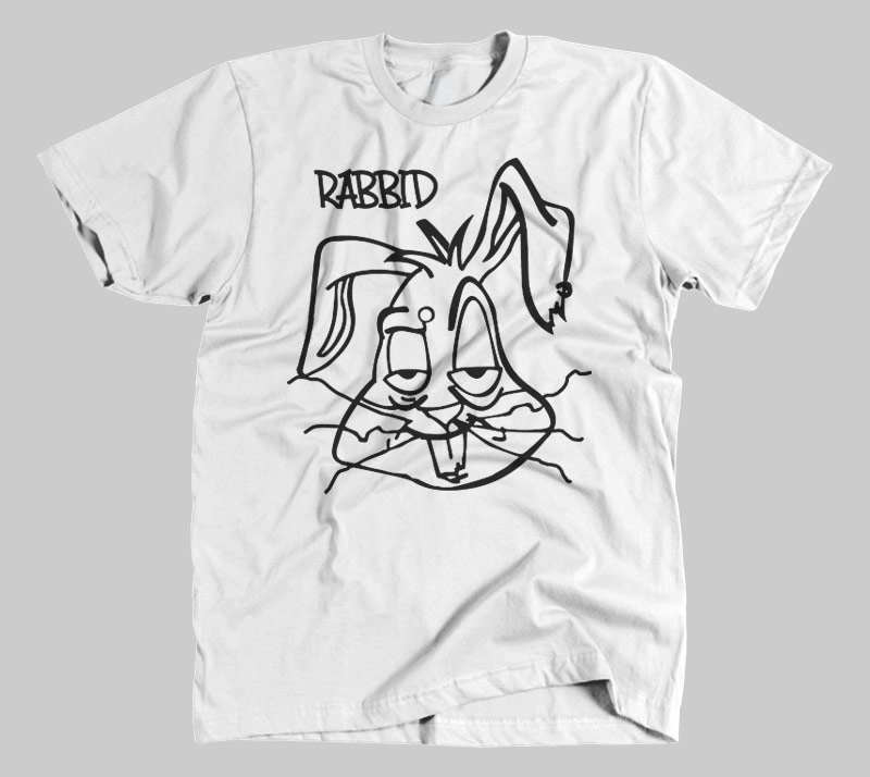 Rabbid - White tee