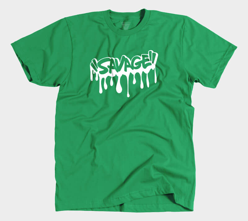 Savage - Kelly Green tee