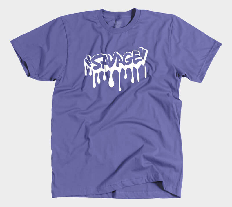 Savage - Purple tee