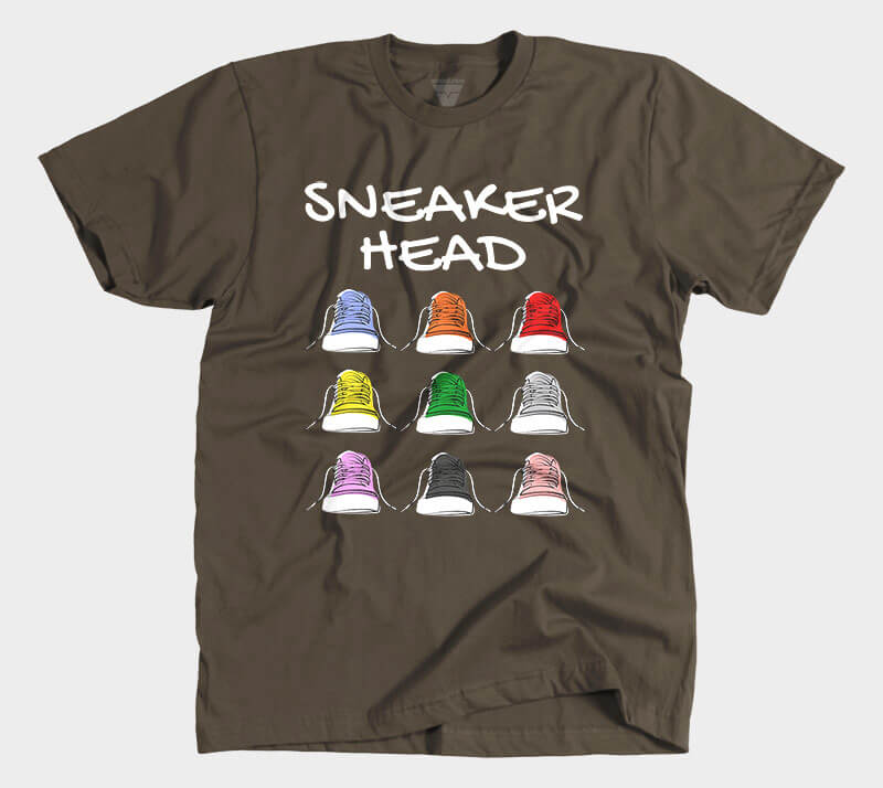 Sneakerhead v1 - Chocolate tee