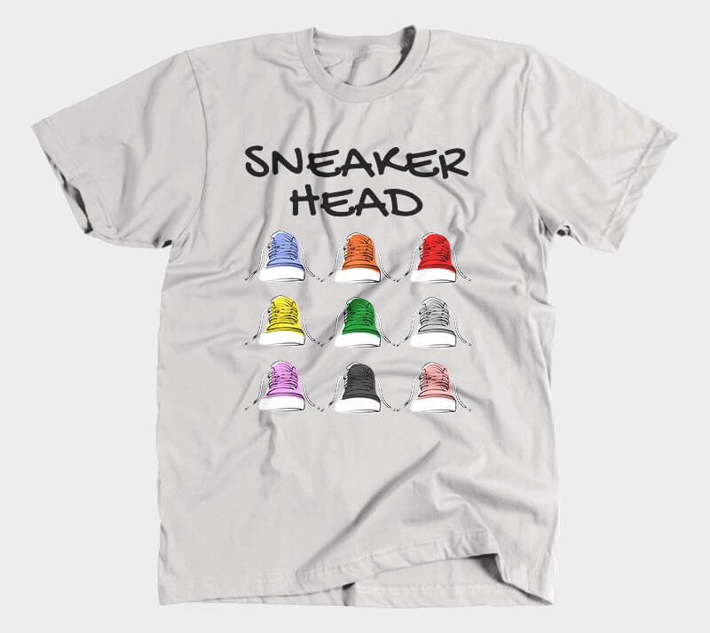 Sneakerhead v1 - Heather Grey tee