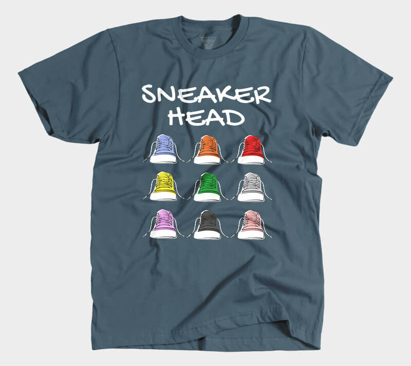 Sneakerhead v1 - Indigo tee