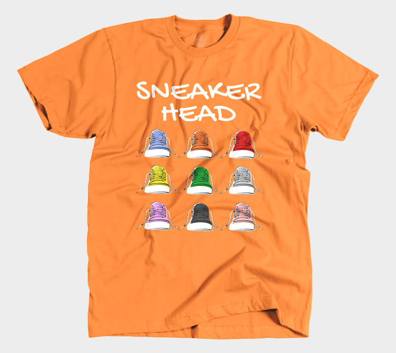 Sneakerhead v1 - Orange tee