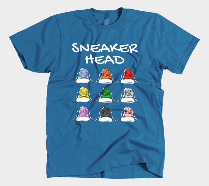 Sneakerhead v1 - Royal Blue tee