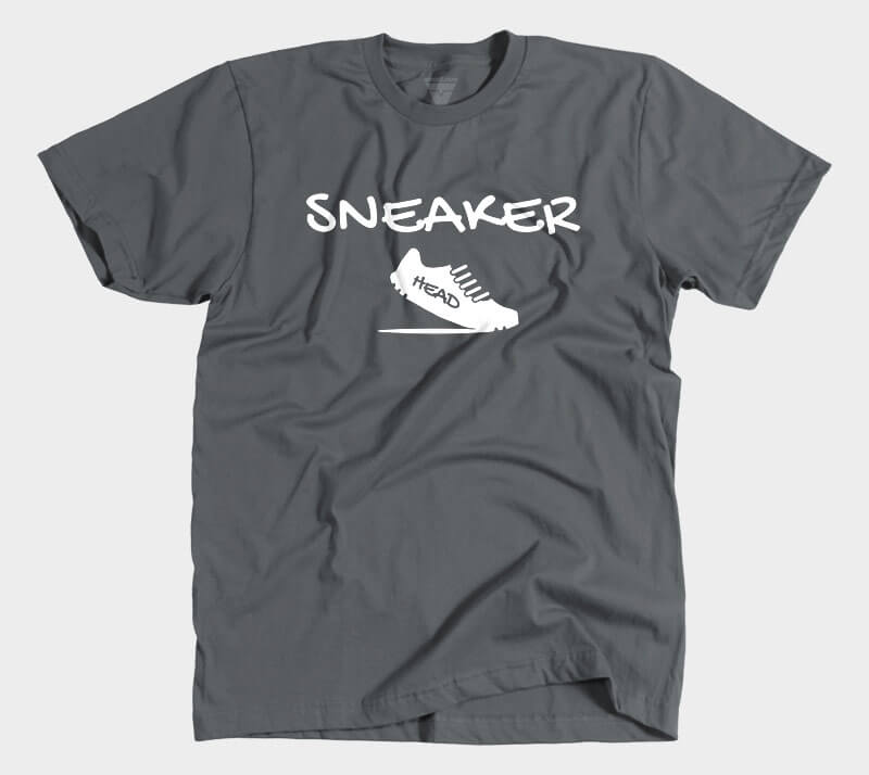 Sneaker Head v2 - Heavy Metal tee