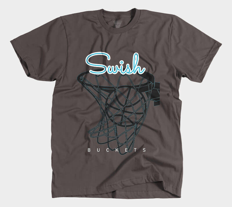 Swish - Chocolate tee