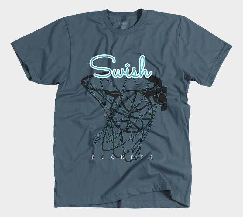 Swish - Indigo tee