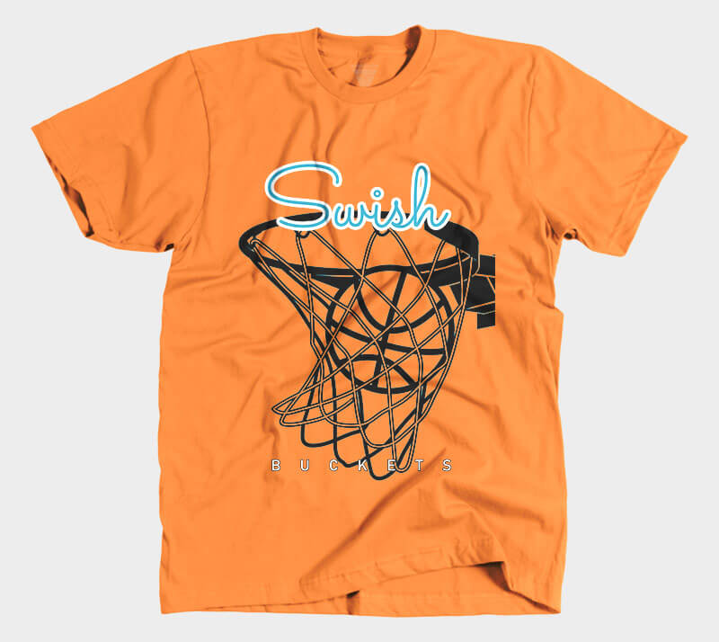 Swish - Orange tee