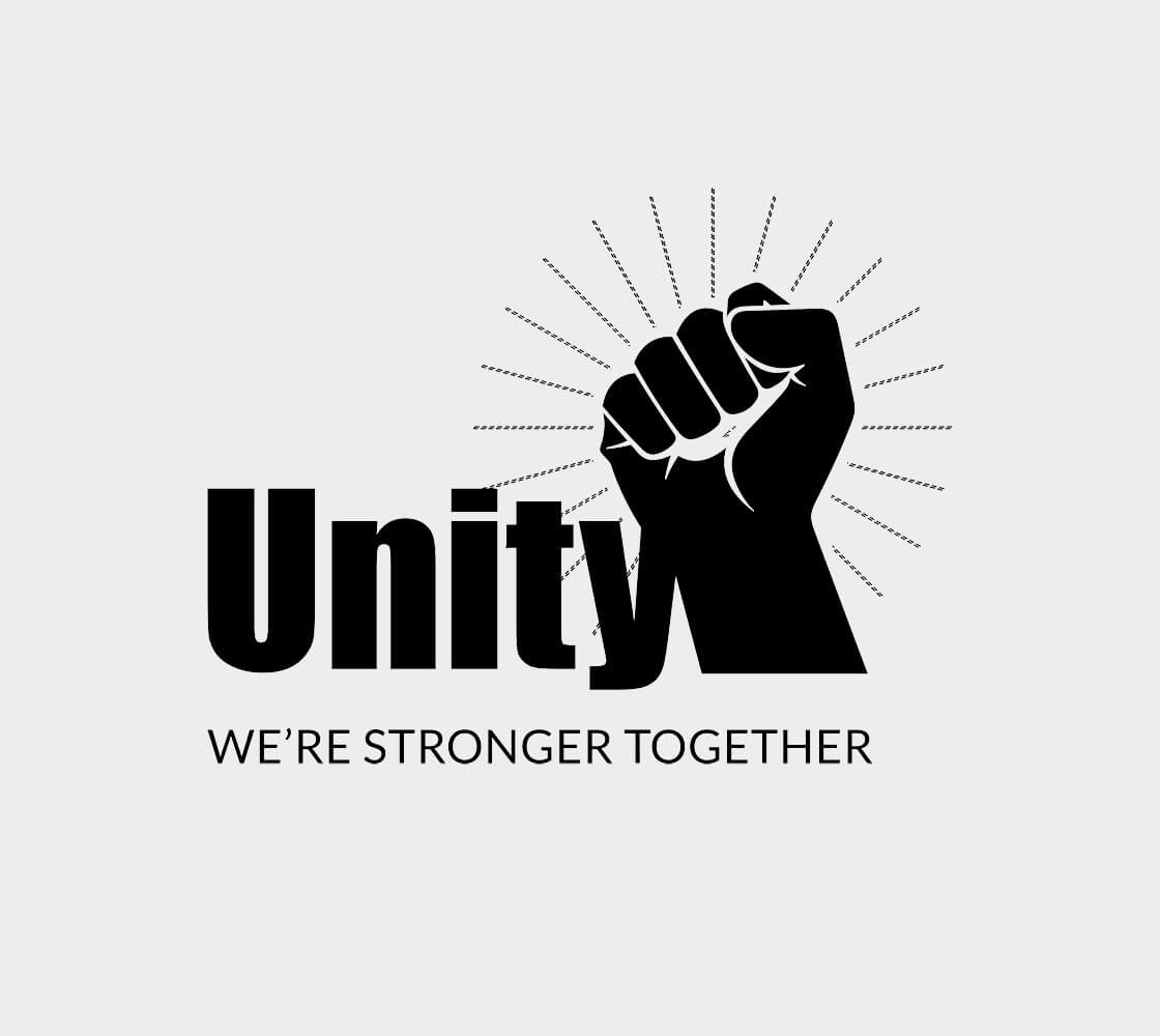 Unity Stronger Together T-Shirt Zoomed