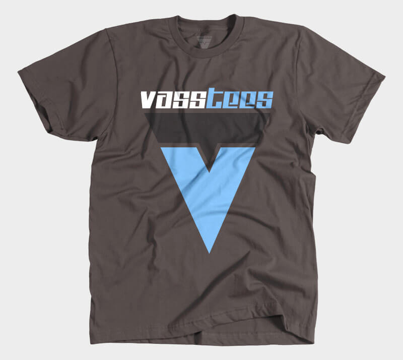 VassTees v1 - Chocolate tee