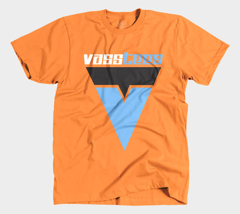 VassTees v1 - Orange tee