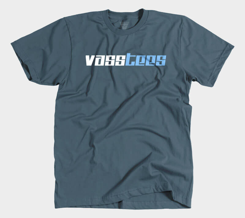 VassTees v2 - Indigo Tee.