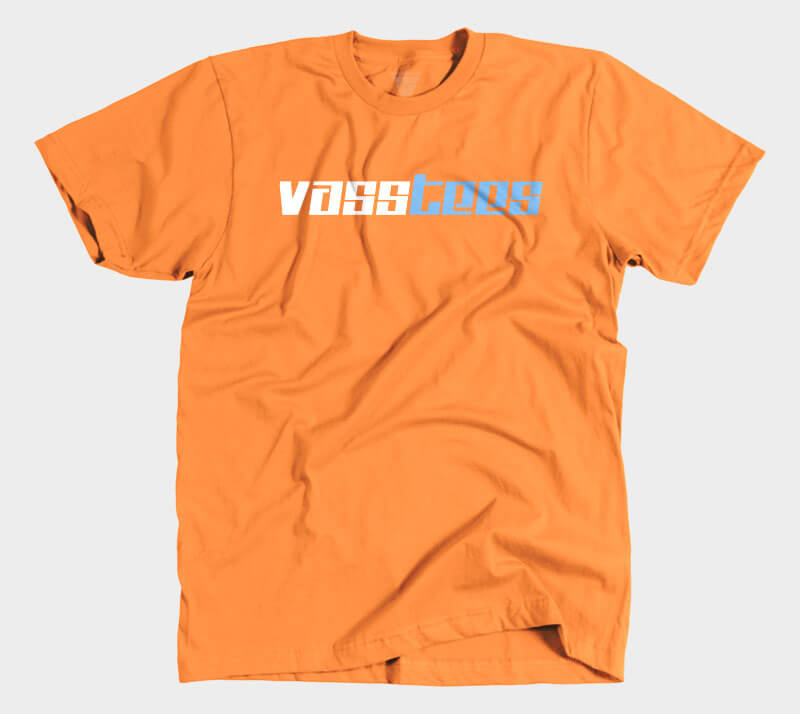 VassTees v2 - Orange Tee.