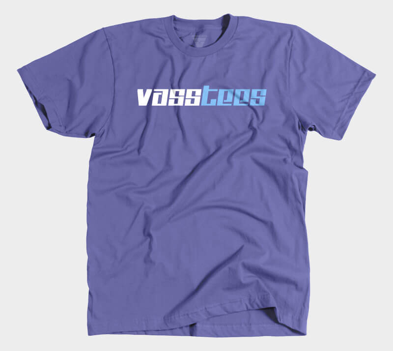 VassTees v2 - Purple Tee.