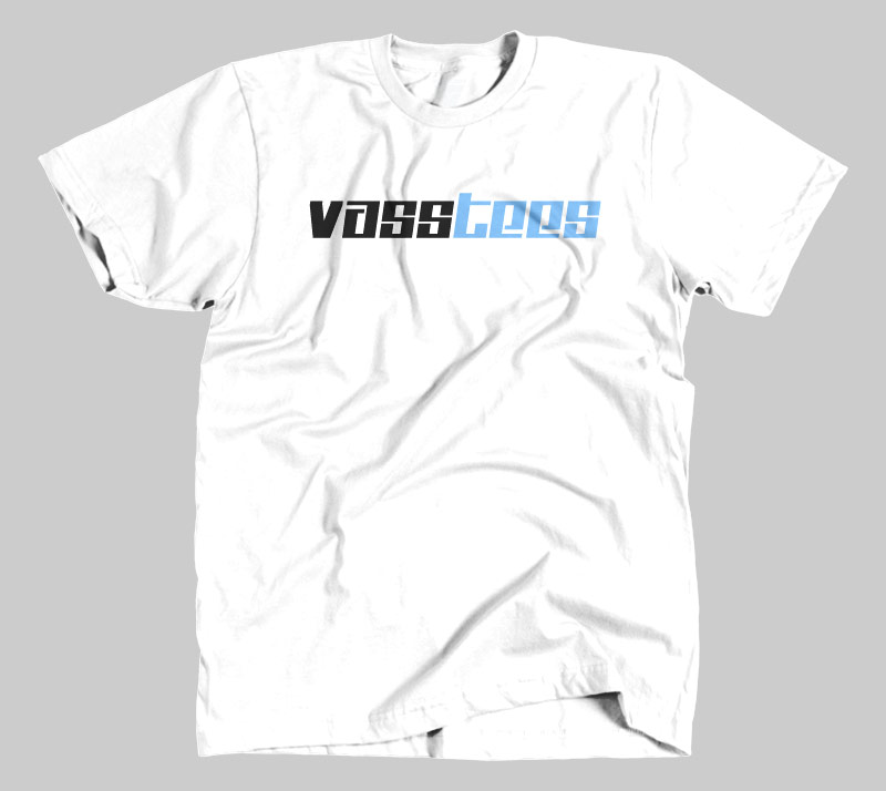 VassTees v2 - White Tee.